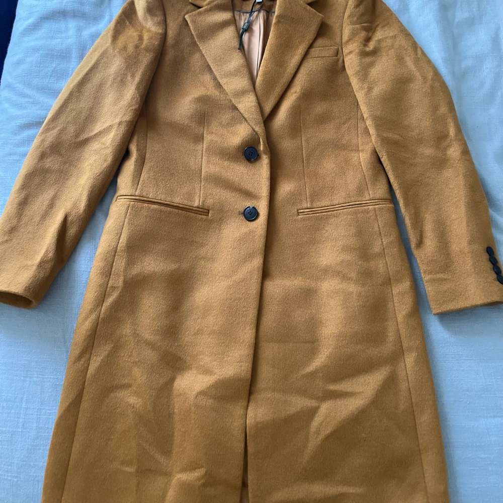 Hobbs Women's Mustard Coat